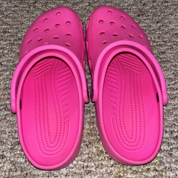 CROCS PINK M 8 W 10 - Picture 6 of 12